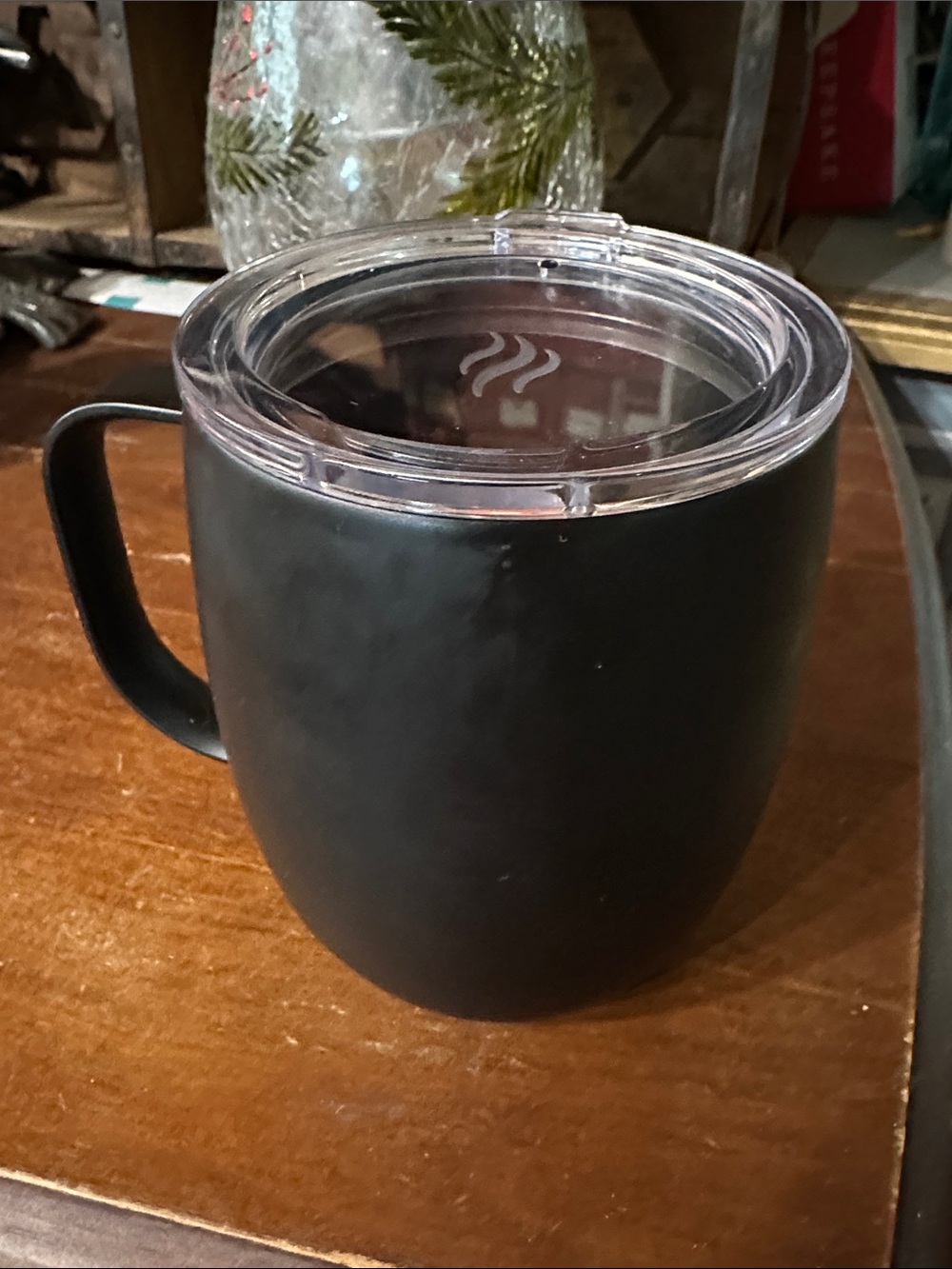 Nextmug Self-Heating Smart Mug Black Replacement Mug w/Lid No Charging Base